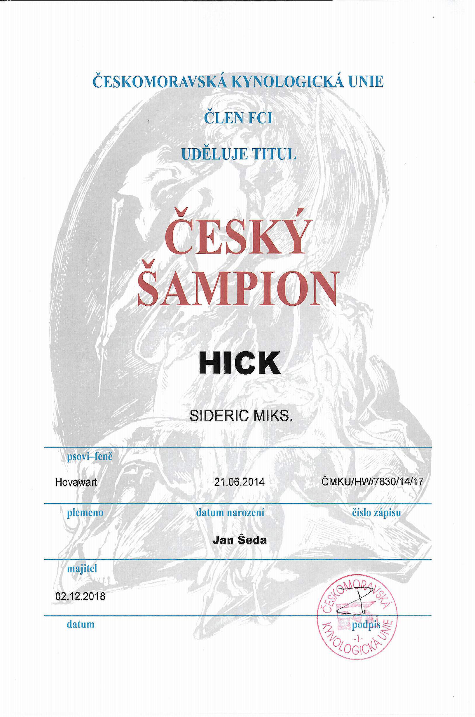 esk ampion Hick Sideric Miks